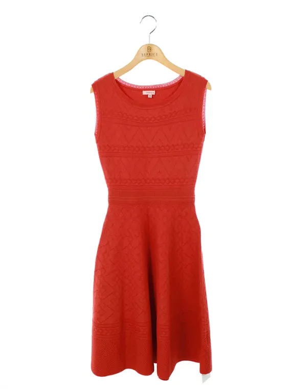 トッカ ワンピース EYELET KNIT DRESS ニットドレス KRTOBM0440 2020年 レッド買取参考価格 | 福岡市中央区