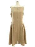 フォクシーニューヨークワンピース 39354 Dress フロントジップ 2019年 ベージュの参考買取価格