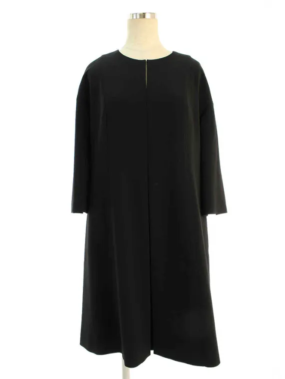フォクシーニューヨーク ワンピース 36084 top stitched oversized mini dress 2016年 ブラック買取実績 | 東京都板橋区