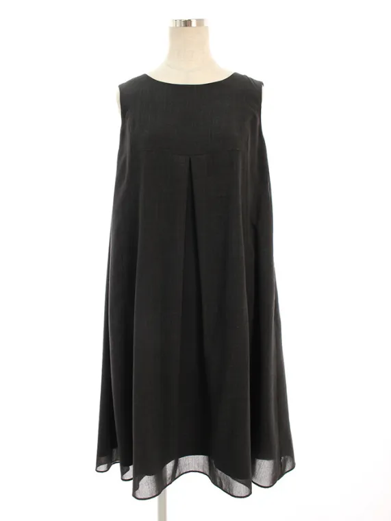 フォクシーニューヨーク ワンピース ダブルタックドレス 35609 2016年 グレー買取実績 | 東京都港区