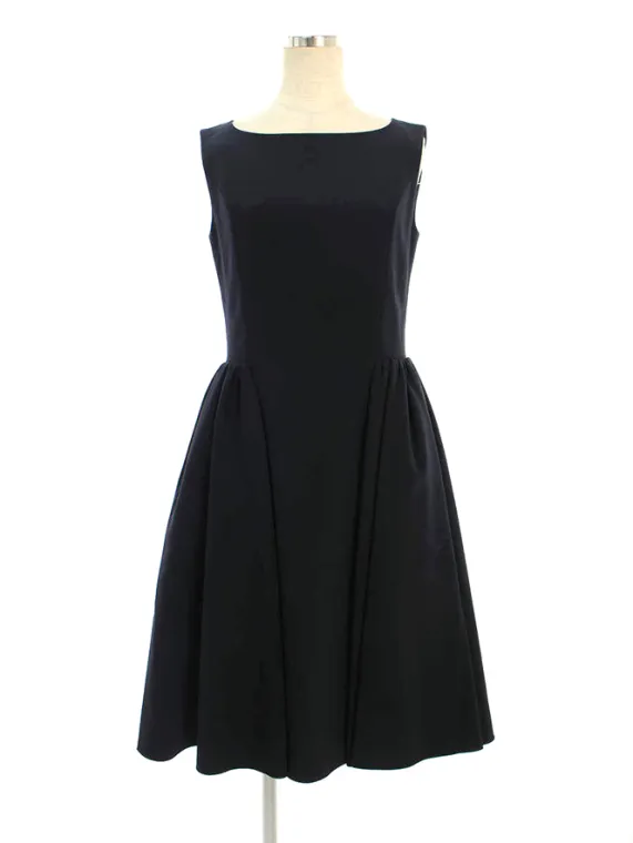 フォクシーニューヨーク ワンピース 38328 Side Gathers Dress 2019年 増産品 2019年 ミッドナイトブルー買取参考価格 | 東京都板橋区