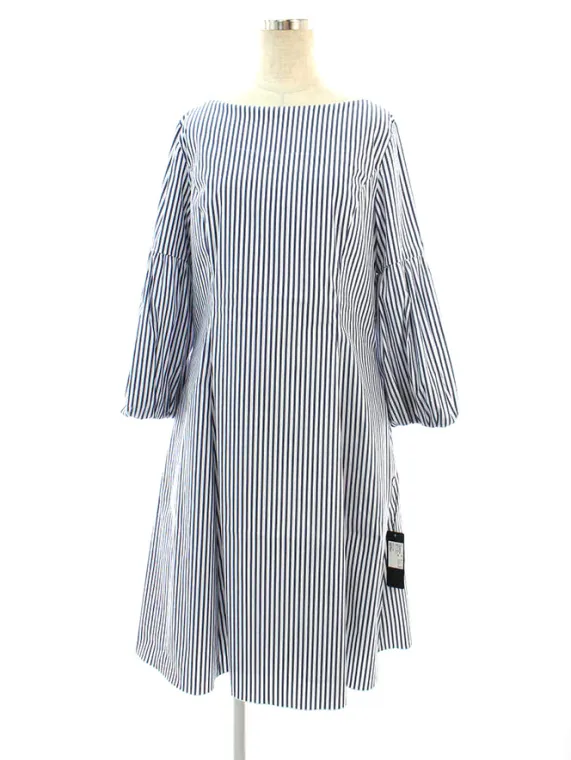 フォクシーニューヨーク ワンピース 40093 Dress ストライプ 2019年 ネイビー買取参考価格 | 京都市中京区
