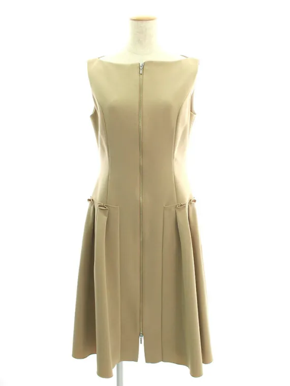 フォクシーニューヨーク ワンピース 39354 Dress フロントジップ 2019年 ブラウン買取参考価格 | 香川県高松市