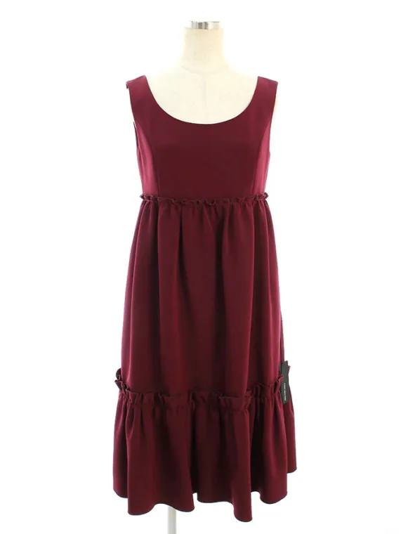フォクシーニューヨーク ワンピース 39852 Dress 2019年 バーガンディー買取参考価格 | 相模原市南区
