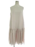 フォクシーニューヨークワンピース Dress 39821 2019年 リッチベージュの参考買取価格