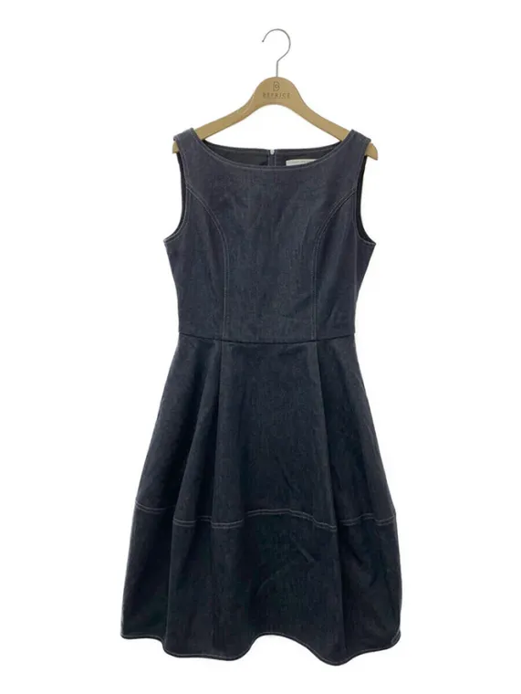 ☆フォクシーニューヨークワンピースダークネイビー希少42☆ フォクシーNY/ワンピースとジャケット/38 （FOXEY NEWYORK