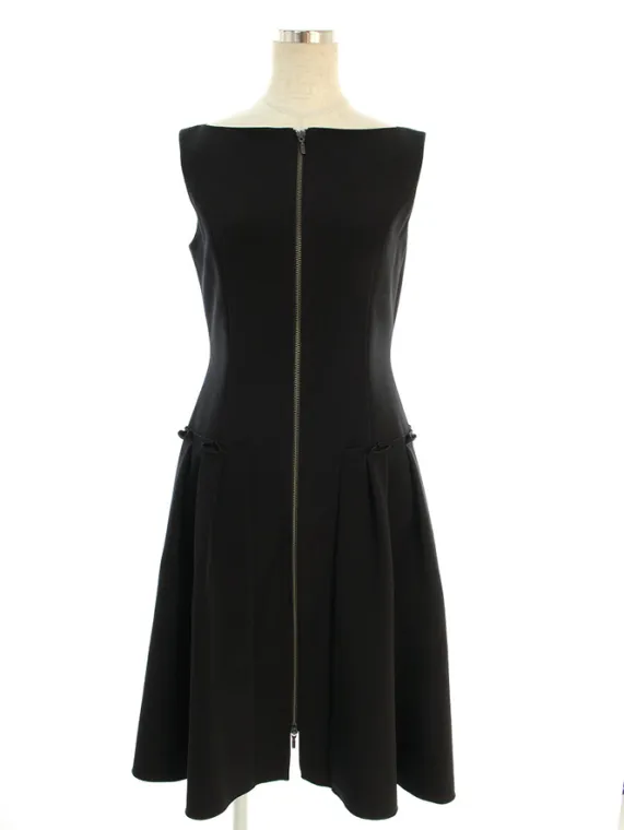 フォクシーニューヨーク ワンピース 39354 Dress フロントジップ 2019年 ブラック買取参考価格 | 北九州市小倉南区
