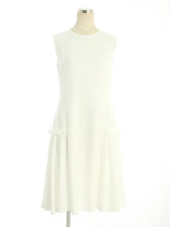 フォクシーニューヨーク ワンピース 39576 Dress 2018年 ホワイト買取実績 | 神戸市東灘区