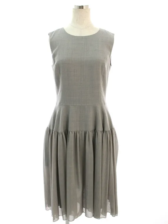 フォクシーニューヨーク ワンピース 38782 GATHER FLARE DRESS 2018年 リッチグレー買取参考価格 | 大阪市阿倍野区