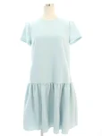フォクシーニューヨークワンピース Dress 36465 2017年 ブルーの参考買取価格
