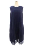 フォクシーニューヨークワンピース 40608 Elegant Pleats Dress 2020年 ネイビーの参考買取価格