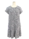 フォクシーニューヨーク collectionワンピース 35659 Parkett Boucle Dress 2016年 ネイビーの参考買取価格