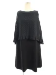 フォクシーニューヨーク collectionワンピース 2Way Dress 36826 2017年 ブラックの参考買取価格