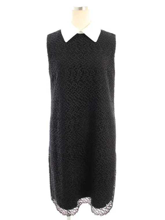 フォクシーニューヨーク collection ワンピース 39865 Dress 白襟 リーフレース 2019年 ブラック買取参考価格 | 広島県福山市