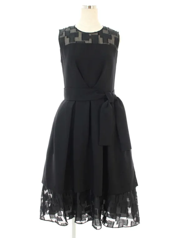 フォクシーブティック ワンピース 37537 dress 2017年 ブラック買取参考価格 | 埼玉県東松山市
