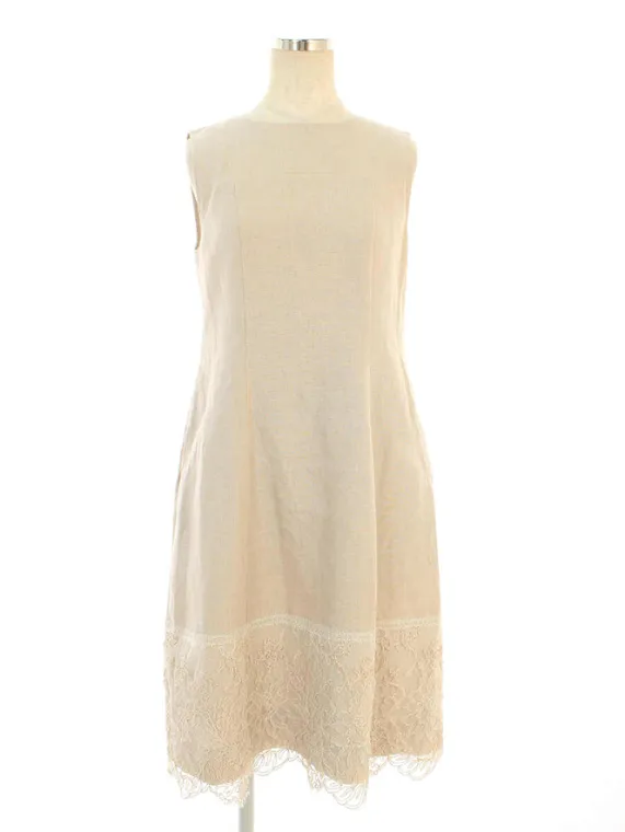 フォクシーブティック ワンピース Linen Dress 40207 2019年 ベージュ買取参考価格 | 埼玉県東松山市