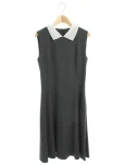 フォクシーブティックワンピース 37158 Dress 衿付き 2017年 グレーの参考買取価格
