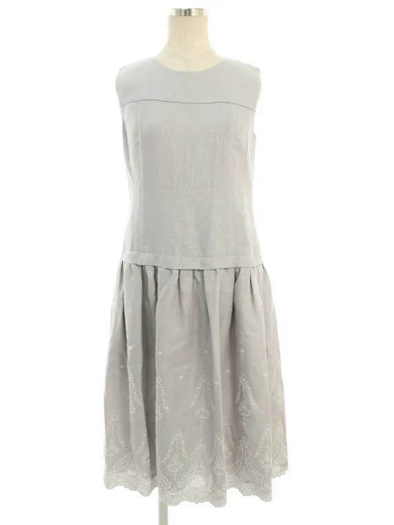フォクシーブティック ワンピース 39776 Dress Summer Garden 2019年 ライトグレー買取実績 | 東京都新宿区