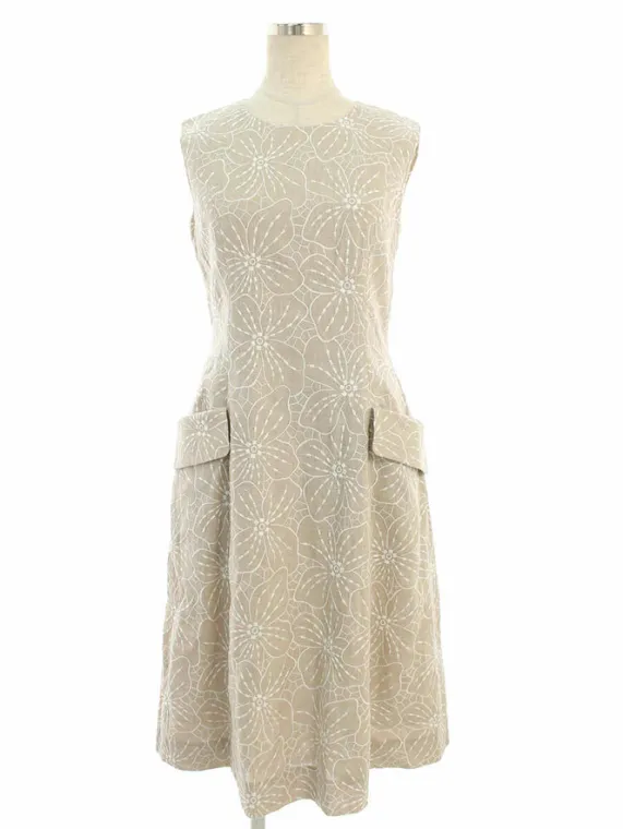 フォクシーブティック ワンピース 39561 Dress Linen Flower 2019年 ナチュラル買取参考価格 | 東京都新宿区
