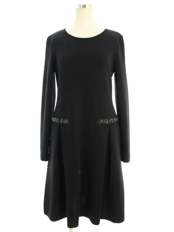 フォクシーブティック ワンピース 39199 Knit Dress Jewel Noir 2018年 ブラック買取実績 | 東京都港区