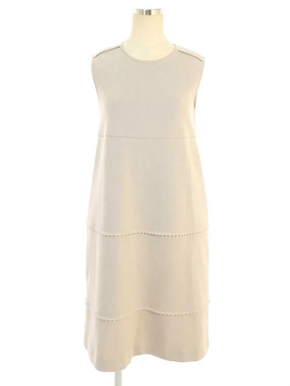 フォクシーブティック ワンピース 39450 Knit Dress White Step 2019年 グレージュ買取実績 | 東京都新宿区