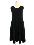 フォクシーブティックワンピース 36568 Pleats knit Dress 2017年 ブラックブラックの参考買取価格