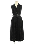 フォクシーブティックワンピース 40141 Dress Cool Plaid ベルト付き 2019年 ブラウンの参考買取価格