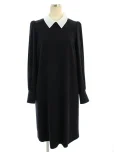 フォクシーブティックワンピース 38127 Dress 白襟 ミッドナイトブルー 2018年 ネイビーの参考買取価格