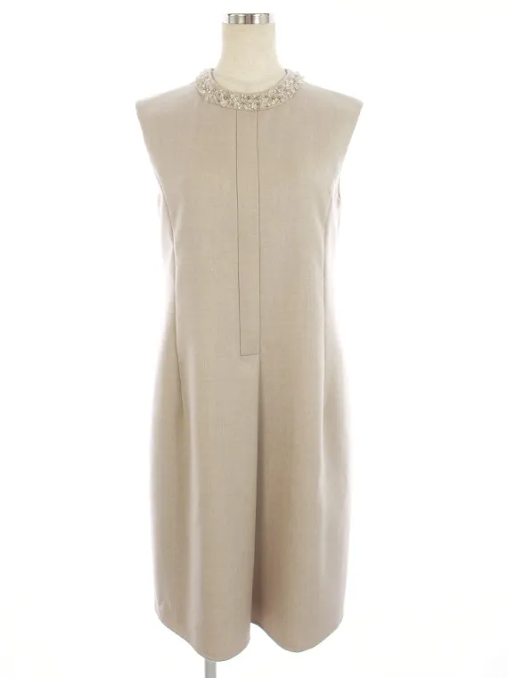 フォクシーブティック ワンピース 39183 Dress CRYSTAL BEIGE 2018年 ベージュ買取参考価格 | 岡山県瀬戸内市