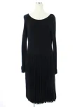 フォクシーブティックワンピース 40179 Knit Dress Fit AND Flare 2019年 ブラックブラックの参考買取価格