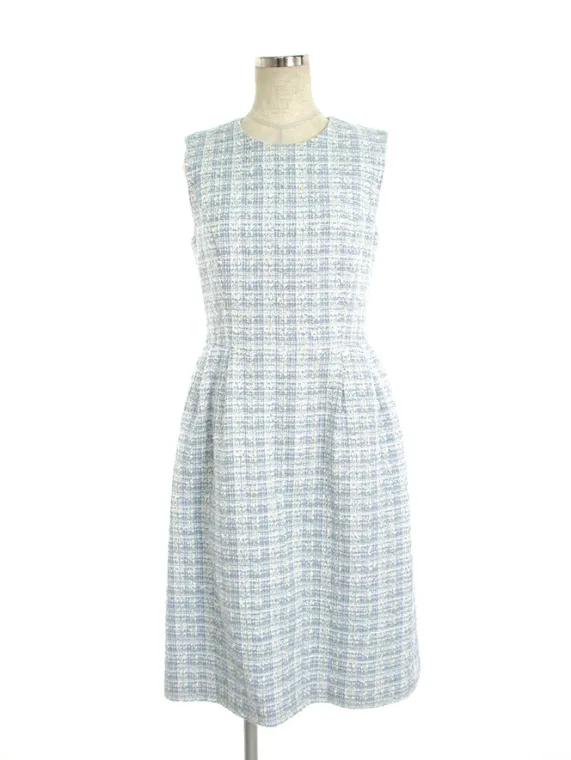 フォクシーブティック ワンピース Dress 40542 2020年 ブルー買取参考価格 | 東京都世田谷区