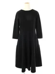 フォクシーブティックワンピース Knit Dress Seamless Flare 42287 2020年 ブラックの参考買取価格