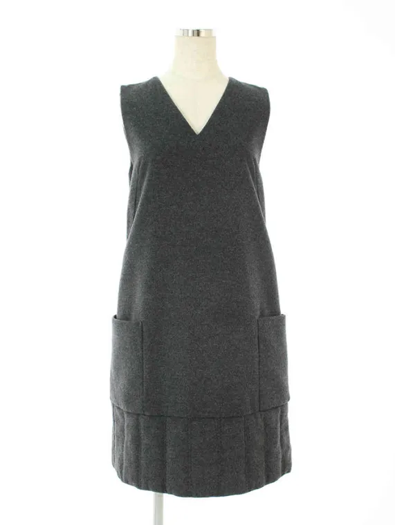 フォクシーブティック ワンピース 35140 Dress Puffy Hem 2015年 ミディアムグレー買取実績 | 堺市堺区