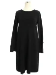 フォクシーブティックワンピース 36833 Smocking A-lien Kint Dress 2017年 ブラックブラックの参考買取価格