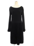 フォクシーブティックワンピース 40179 Knit Dress Fit AND Flare 2019年 ブラックブラックの参考買取価格