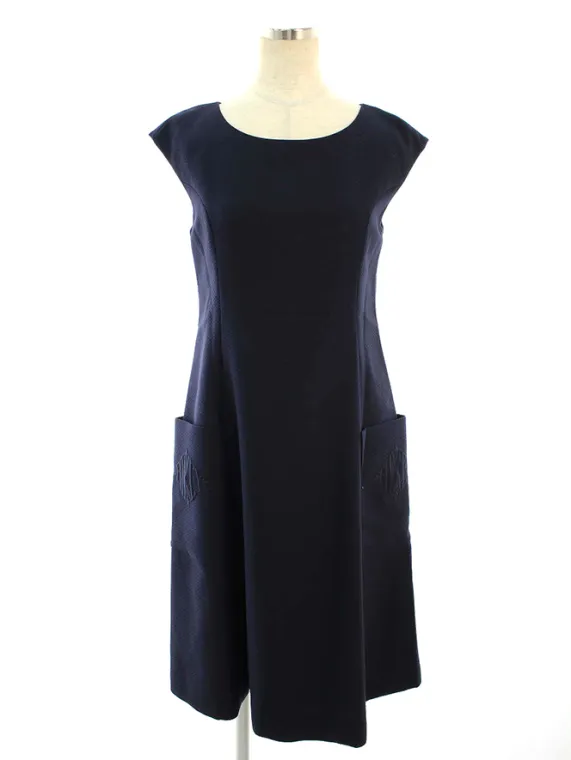 フォクシーブティック ワンピース 39690 Dress Jasmine White 2020増産品 2020年 ネイビー買取実績 | 堺市堺区