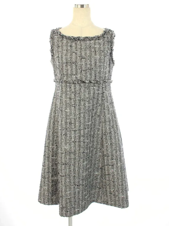フォクシーブティック ワンピース 39220 Dress ツイード 2019年 ブラック買取実績 | 堺市堺区