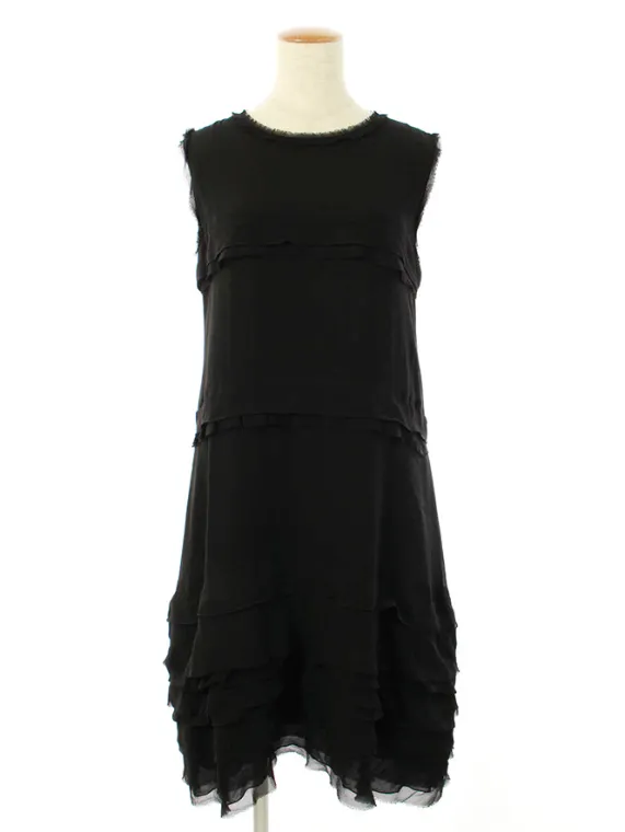 フォクシーブティック ワンピース Knit Dress Peach Melba 34143 2017年 ブラック買取参考価格 | 大阪市中央区