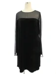 ベロアノワール by フォクシーニューヨークワンピース 39129 サフィレット ストレッチベロア シフォン ワンピ 2018年 ブラックの参考買取価格