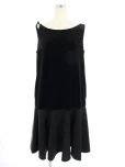 ベロアノワール by フォクシーニューヨークワンピース 39835 Dress Velour Blossom ブローチ付き 2020年増産品 2020年 ベルベットブラックの参考買取価格