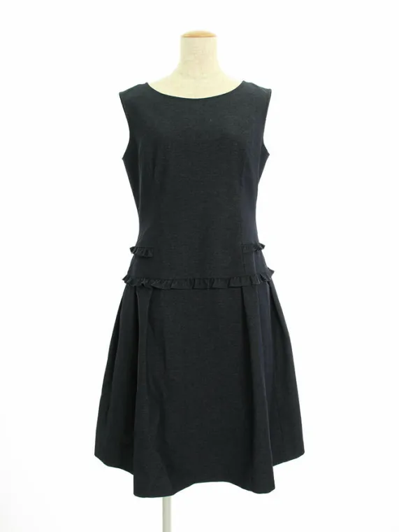 ルネ(Rene) ワンピース Denim Dress Double Frills 5826040 2018年 ネイビー買取参考価格 | 兵庫県姫路市