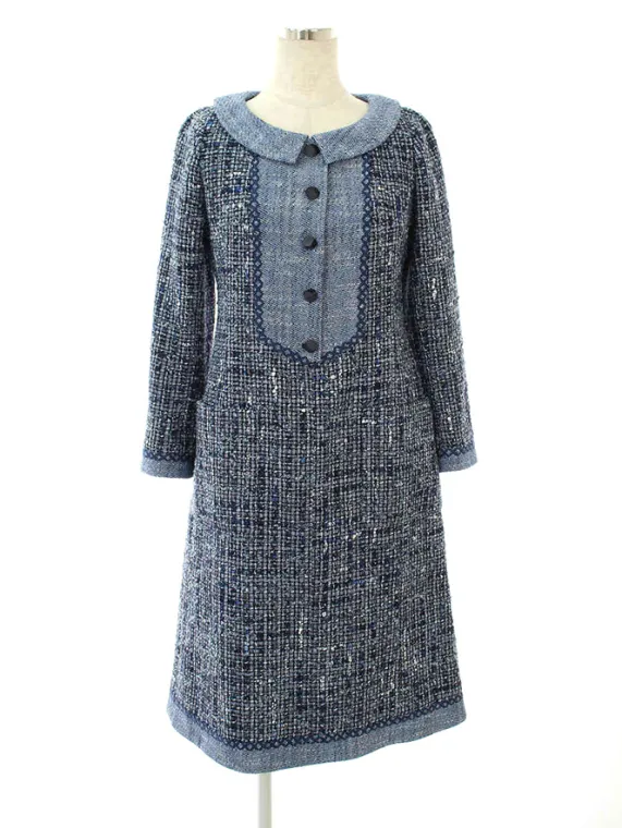 ルネ(Rene) ワンピース ツイード 6826020 2018年 ブルー買取参考価格 | 兵庫県宝塚市