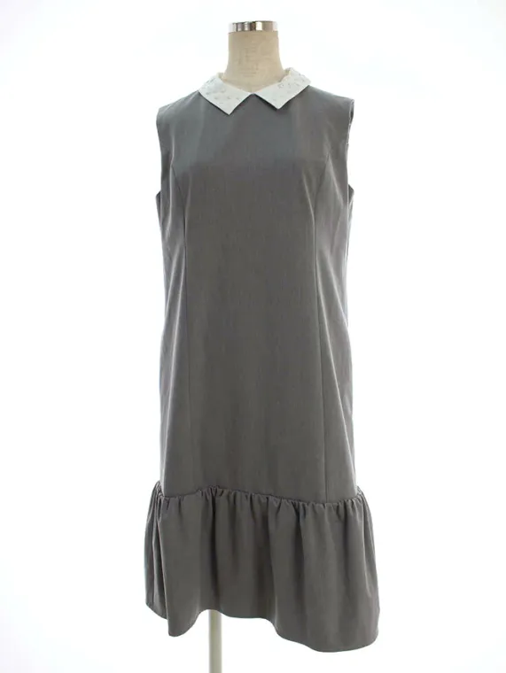 ルネ(Rene) ワンピース バックジップ 襟付き 5836130 2018年 グレー買取参考価格 | 大阪府豊中市