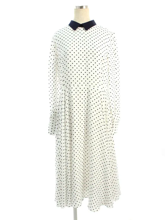 ルネ(Rene) ワンピース 衿付き ドット柄 5916450 2019年 ブラック買取参考価格 | 北九州市門司区