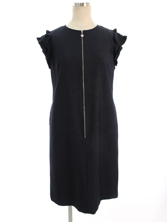 ルネ(Rene) ワンピース デニム フロントジップ 袖フリル 5016290 2020年 ネイビー買取参考価格 | 東京都板橋区