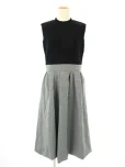 ルネ(Rene)ワンピース Knit × Check Balloon Dress 6222100 2022年 ホワイトの参考買取価格