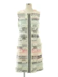 ルネ(Rene)ワンピース フロントジップ ツイード 6736520 2017年 ブルー ピンクの参考買取価格