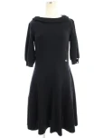 ルネ(Rene)ワンピース ニット ストレッチ ドレス 6022090 2020年 ブラックの参考買取価格