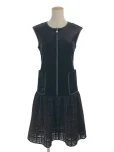 ルネ(Rene)ワンピース 切替 ベロア 6236420 2022年 ブラックの参考買取価格