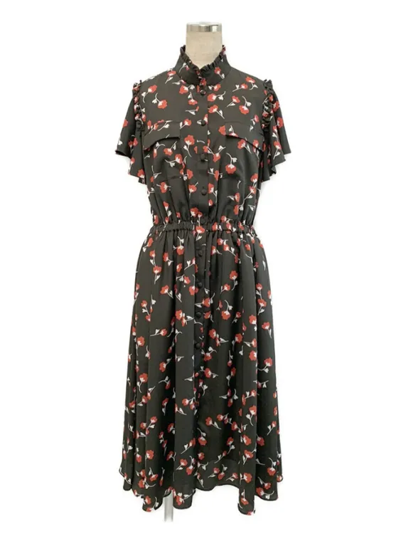 ルネ(Rene) ワンピース フロントボタン フラワーモチーフ 6136010 2021年 レッド買取参考価格 | 奈良県生駒市